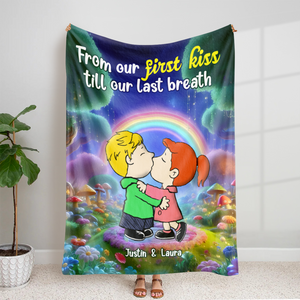 Personalized Gifts For Couple Blanket 06topu030125hg-Homacus