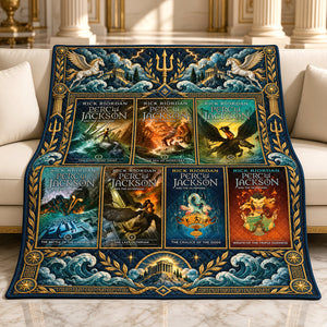 Epic Fantasy Book Collection Blanket - Personalized Gifts For Book Lovers 06nadt071026-Homacus