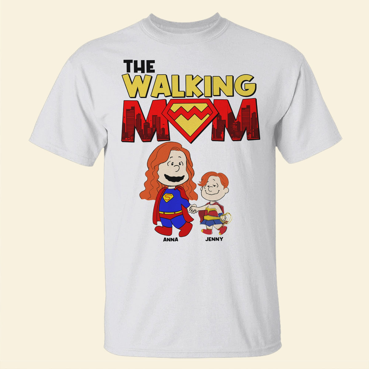 Personalized Gifts For Mom Shirt 02ohtn210325pa The Walking Mom-Homacus