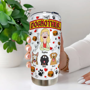 Dog Mother Tumbler - Personalized Gifts For Mom 01xqqn020425hg-Homacus