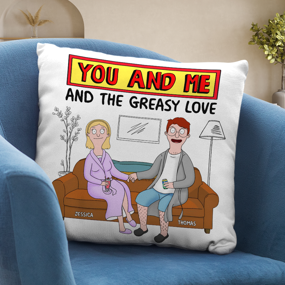 Personalized Gifts For Couple Pillow 06ohpu060325pa You and Me-Homacus