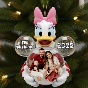 Family Memories Ornament – Personalized Custom Photo Gift For Family 01PGLU061125-Homacus