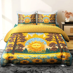 Gifts For Sunflowers Lovers Quilt Bed Set 06huqn200125-Homacus