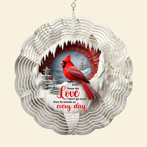 Personalized Memorial Wind Spinner 02kaqn191224 Red Cardinal-Homacus