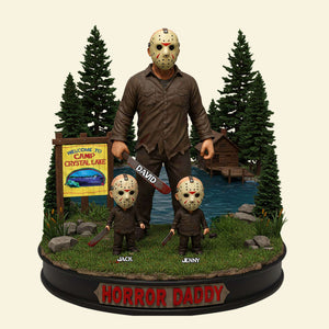 Horror Dad Acrylic Plaque - Personalized Gifts For Dad 03QHTN050525-Homacus