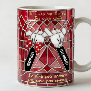 Couple Forever Mug - Personalized Gifts For Couple 03TODT150126-Homacus