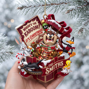 Classic Cartoon Acrylic Ornament - Personalized Gift For Christmas 03HALU020926