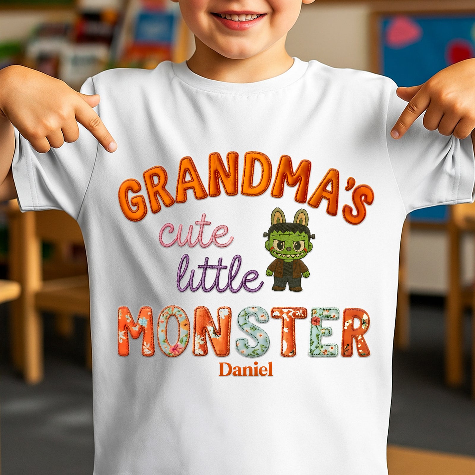 Cute Little Monsters Youth Shirt - Personalized Gifts For Kids 02PALU160825-Homacus