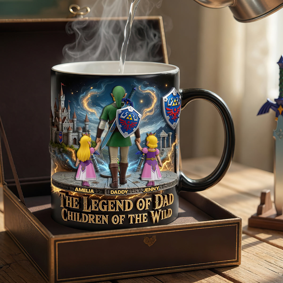 Epic Quest Dad Magic Coffee Mug - Personalized Gift For Dads 04OHDT090526-Homacus