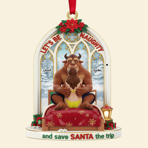 Personalized Funny Gifts For Couple Christmas Ornament 03natn110925-Homacus