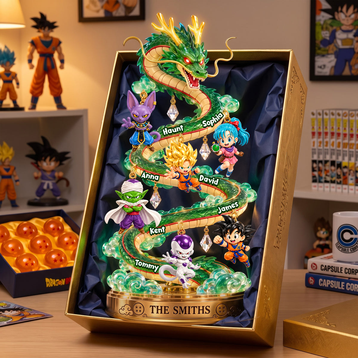Warriors Family Acrylic Light Box - Personalized Christmas Gifts For Family 06palu131026-Homacus