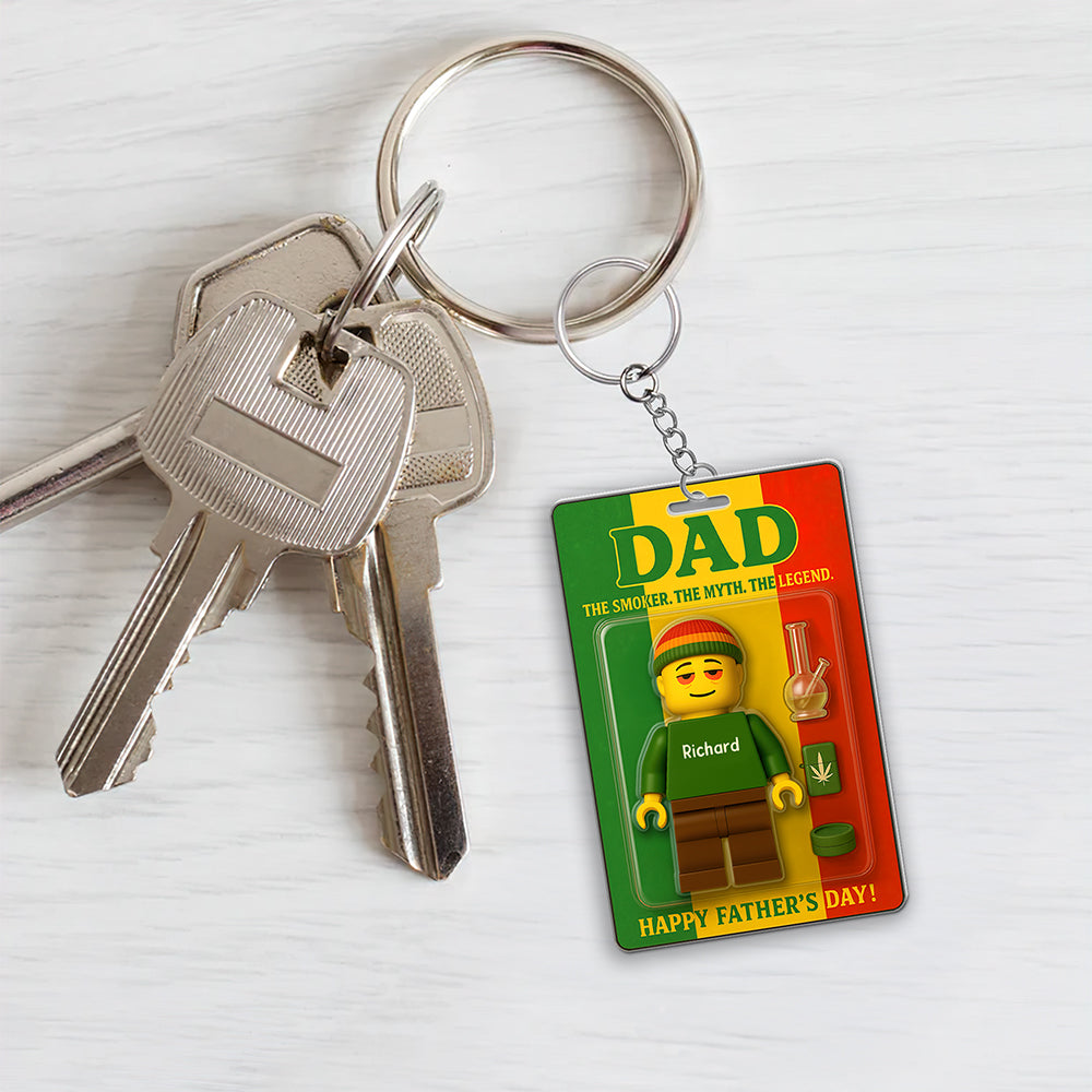 Legend Dad Keychain - Personalized Gifts For Dad 03toqn080525-Homacus