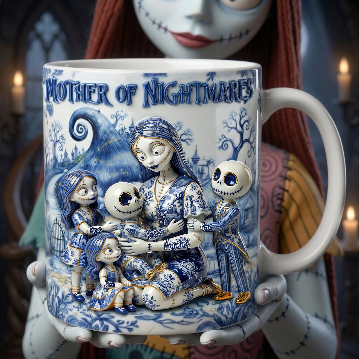 Mama Of Moonlit Mischief Coffee Mug - Personalized Gifts For Moms 03OHLU090426-Homacus