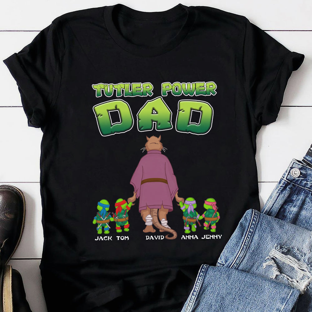 Personalized Gifts For Dad Shirt Tutler Power Dad 03natn240523-Homacus