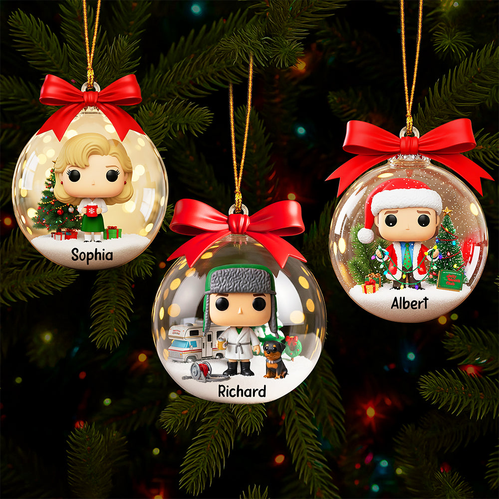 Funny Holiday Christmas Ornament - Personalized Gifts For Movie Lovers 02pgqn060925-Homacus