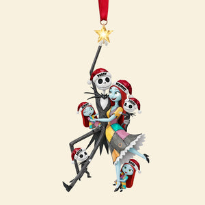 Spooky Playful Family Tree Ornament, Personalized Gifts For Family 03qhtn260925-Homacus