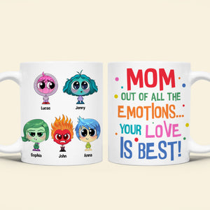 Personalized Gifts For Mom Coffee Mug 03natn150325 Your Love Is Best-Homacus