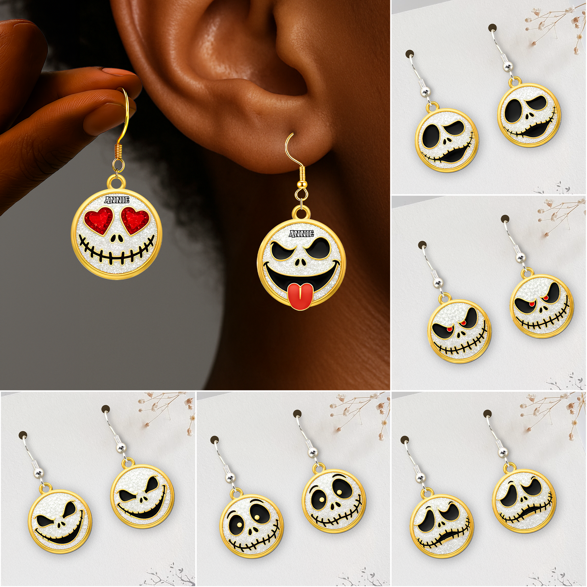 Bold Mood Acrylic Earrings - Personalized Gifts For Her 01OHLU260625-Homacus