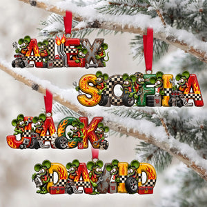 Vintage Speed Fans Name Art Ornament - Personalized Gift For Christmas 03PALU240926