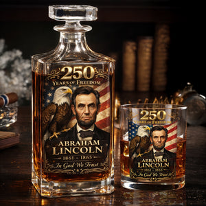 250th Anniversary Decanter Set - Personalized Gifts For Drinking Lovers 04huqn240226-Homacus