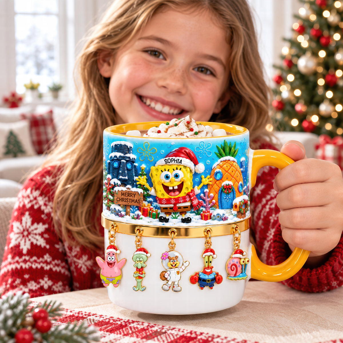 Underwater Lovely Christmas Accent Mug - Personalized Christmas Gifts 05ttqn290926-Homacus