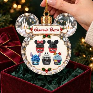 Grandma's Batch Ornament - Personalized Christmas Gifts For Grandma 02ohdt070926-Homacus