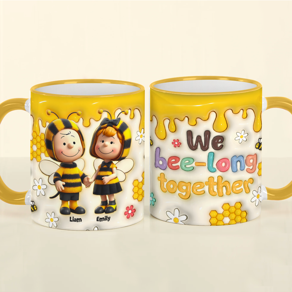 Personalized Gifts For Couple Coffee Mug 02tgpu091224 We Bee-long Together-Homacus