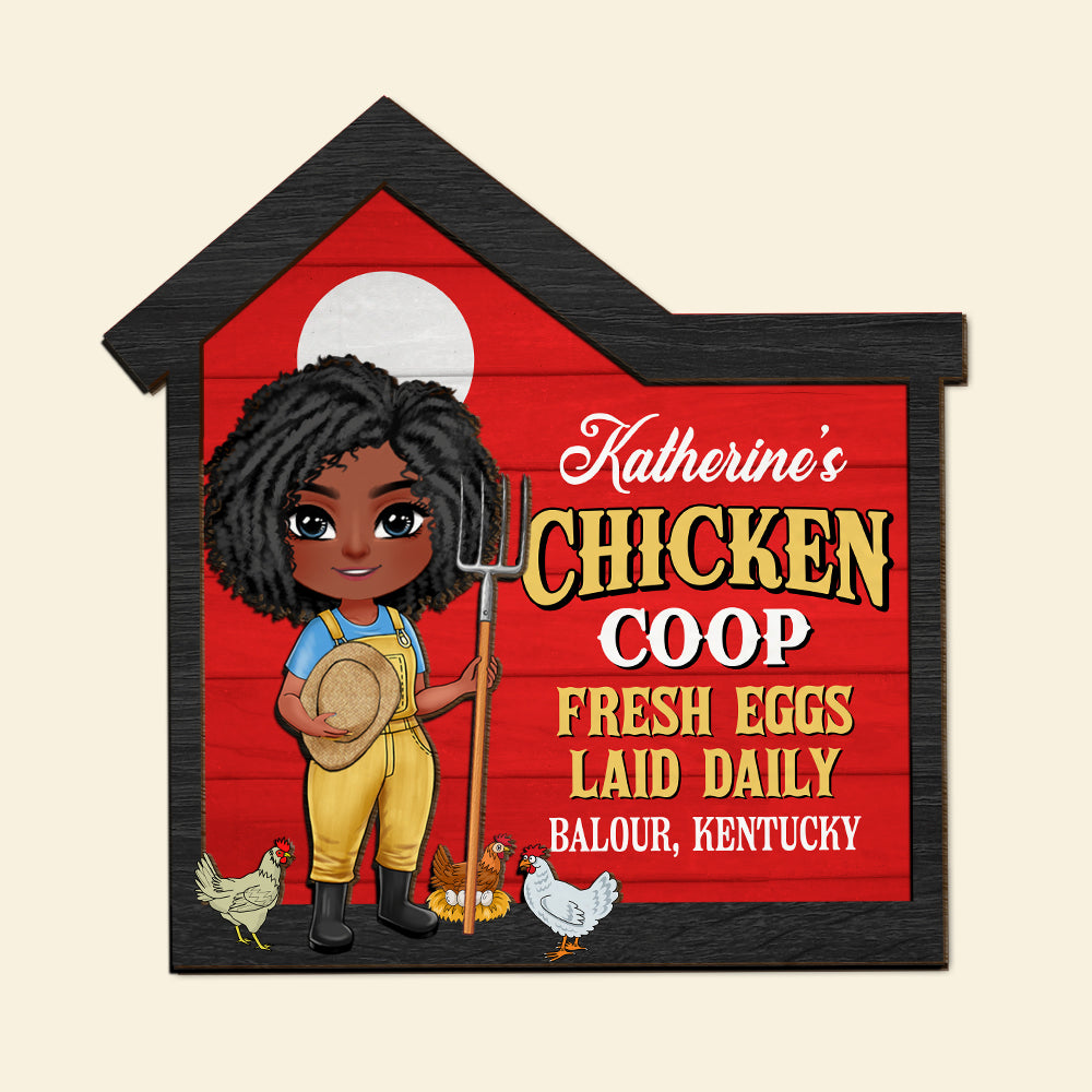 Custom Chicken Coop Signs – Personalized Vintage Signs 04xqtn170225hh-Homacus