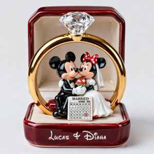 Romantic Married Couple Acrylic Plaque - Personalized Gifts For Couples 04OHTN080126-Homacus
