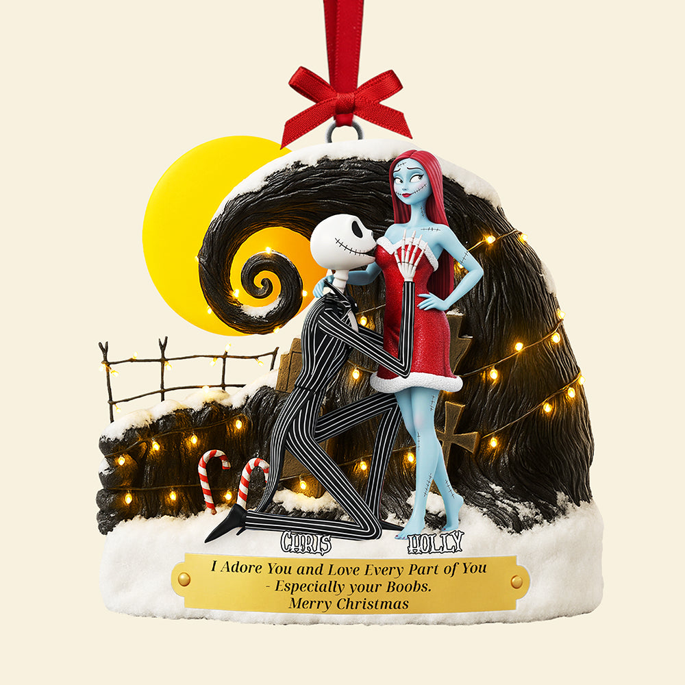 Personalized Gifts For Couple Christmas Ornament 01ohta170925-Homacus