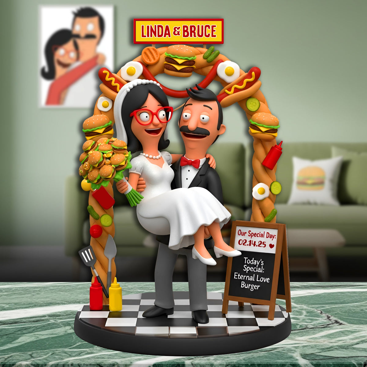 Special Day Couple Acrylic Plaque - Personalized Wedding Gifts For Couple 04TOLU210625-Homacus