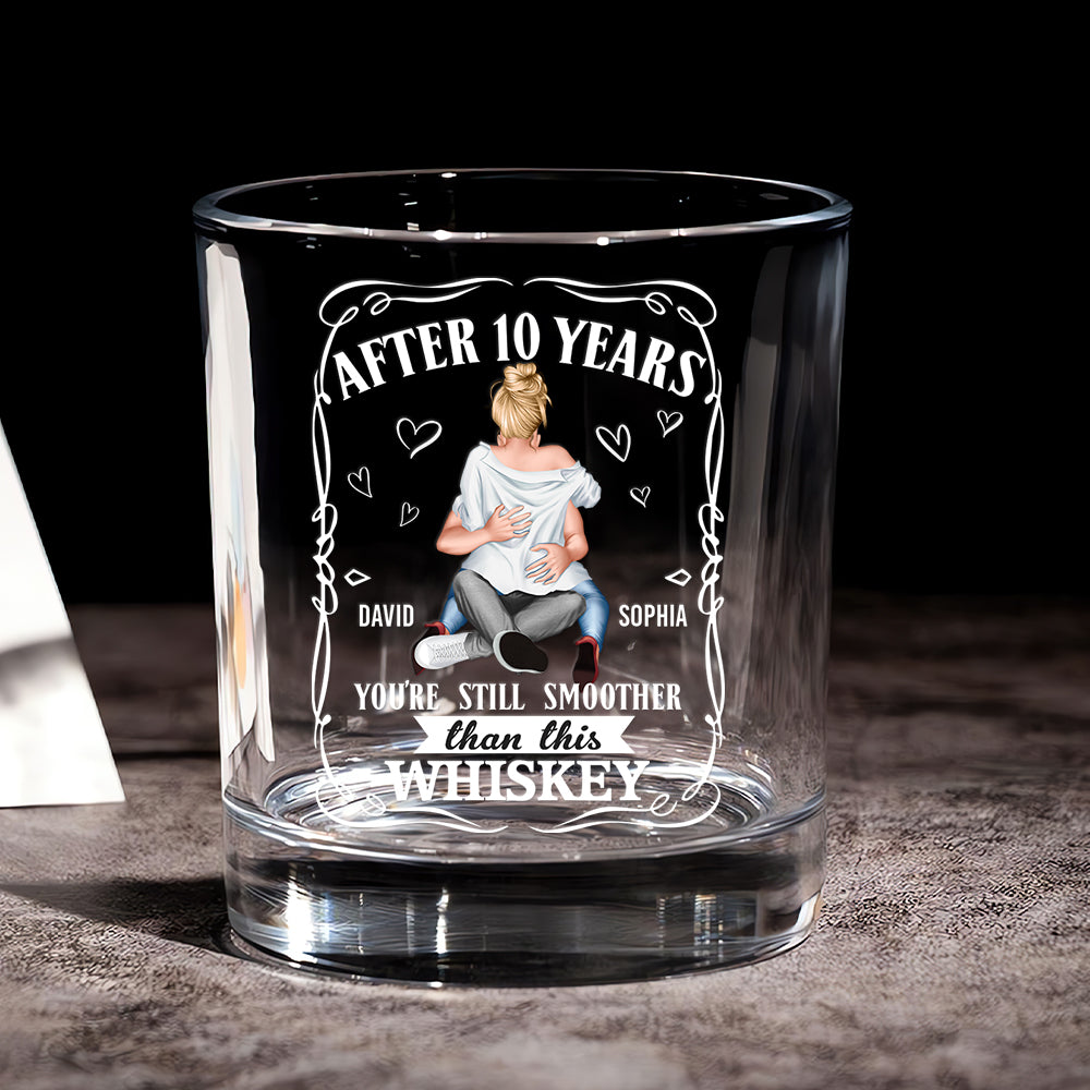 Couple Whiskey Glass - Personalized Gifts 04qhtn231224hh-Homacus