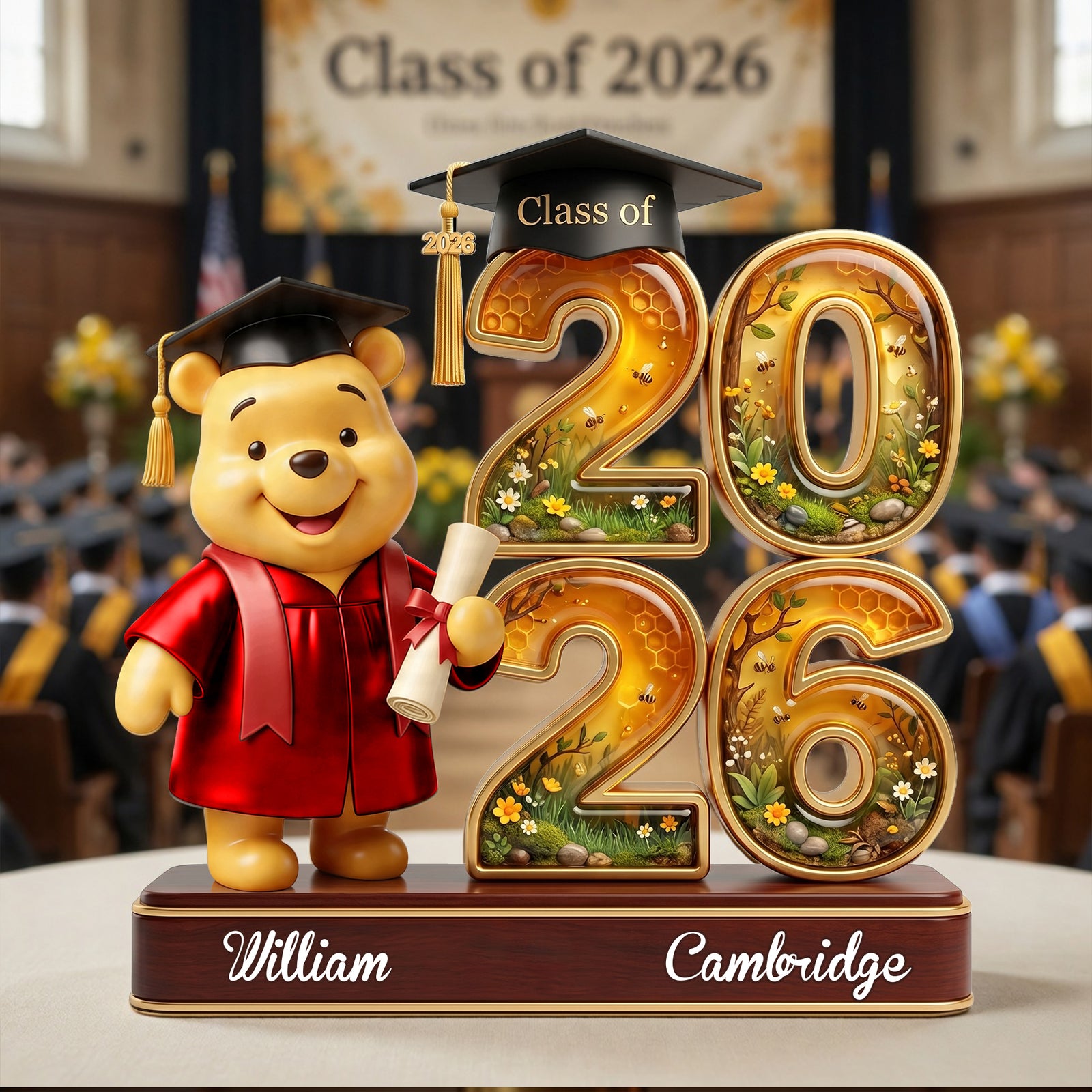 Meaningful Graduation Acrylic Plaque - Personalized Gifts For Graduation 01nalu230426-Homacus