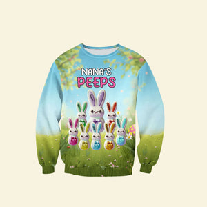 Personalized Gifts For Easter Day 3D Shirt Bunny Peeps 01OHMH220125-Homacus