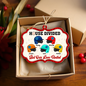 Personalized Christmas Gifts For Baseball Family Ornament 09hupu151024-Homacus