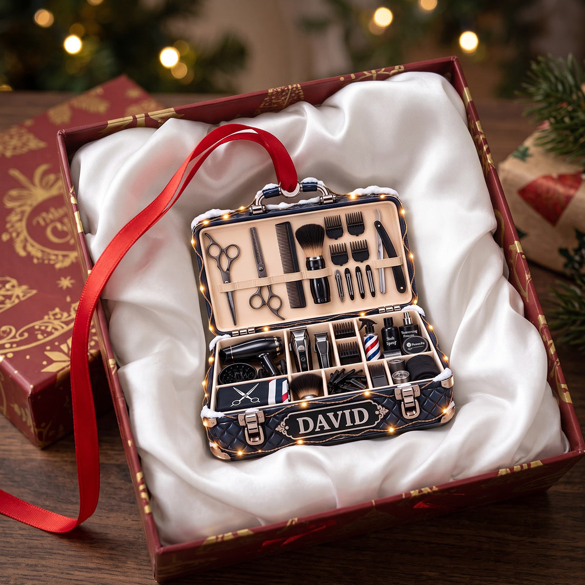Hairstylist Christmas Ornament - Personalized Gifts for Christmas 09tttn081026-Homacus