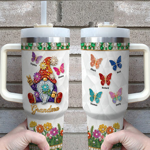 Garden Gnome 40oz Tumbler With Handle - Personalized Gifts For Grandma And Mama 04tyqn020426-Homacus