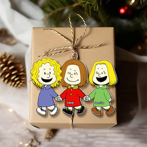 Friends Ornament - Personalized Gifts For Besties Ornament-Homacus