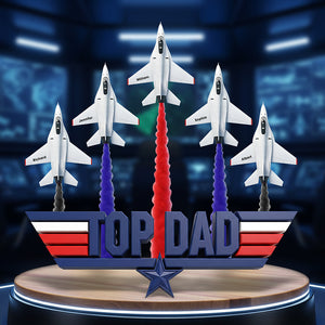 Pilot Dad Personalized Plaque for Dads 128ohqn080626