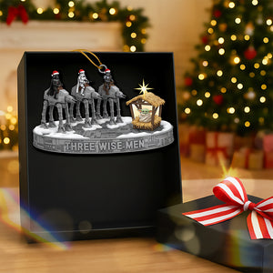 Fun Cosmic Christmas Three Wise Men Ornament - Gifts For Movie Fans 01qhqn101025-Homacus