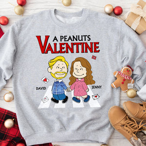 Personalized Gifts For Couple Shirt Sweet Couple Hand In Hand 05NATN120124HH-Homacus