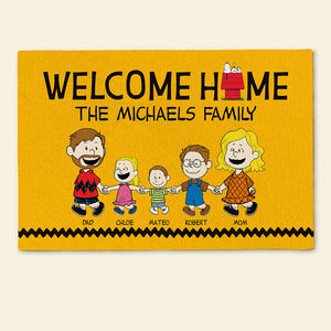 Personalized Gifts For Family Doormat 01ACDT110724HH-Homacus