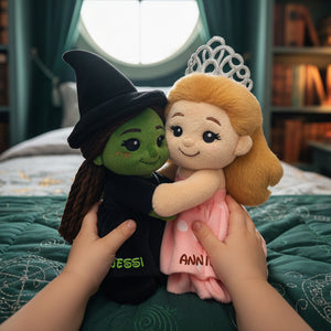 Bestie Hugs Shaped Pillow - Personalized Gift For Besties 02NALU281125-Homacus