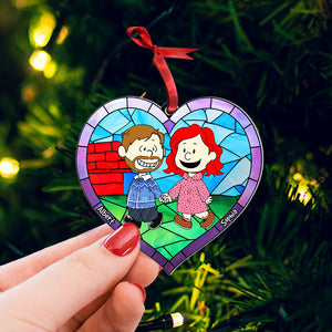 Personalized Gifts For Couple Christmas Ornament, Hand In Hand Forever 04QHQN051024DA-Homacus