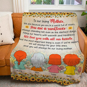 Personalized Gifts For Mom Blanket 01kaqn231224hg-Homacus