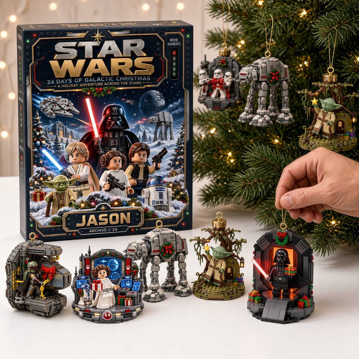 Legend Cosmic Art Advent Calendar Blind Box Ornaments - Personalized Gifts 04hatn121026-Homacus