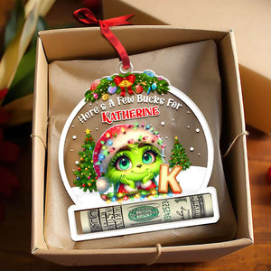 Personalized Christmas Gifts For Kids Money Holder Ornament 02KAMH121024-Homacus