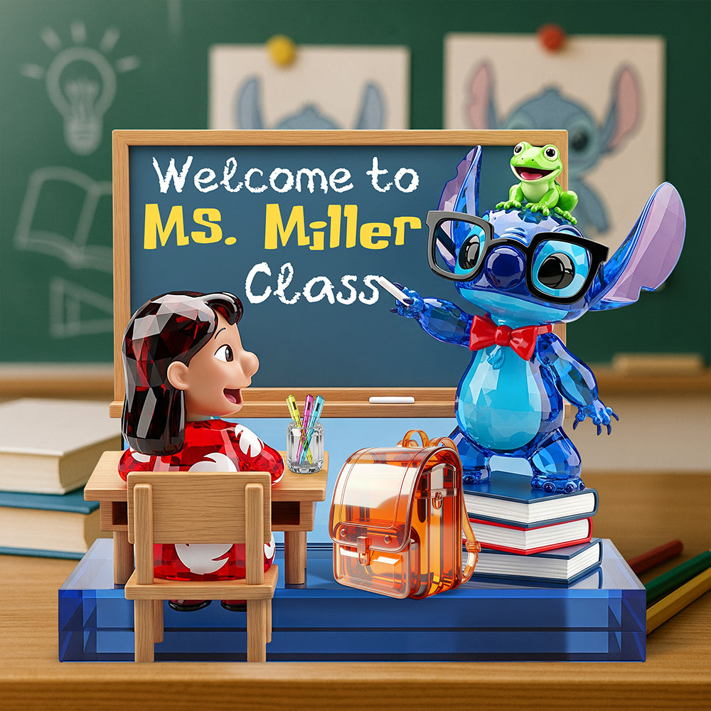 Teacher Acrylic Plaque - Personalized Gifts For Teacher 01PGQN020725-Homacus