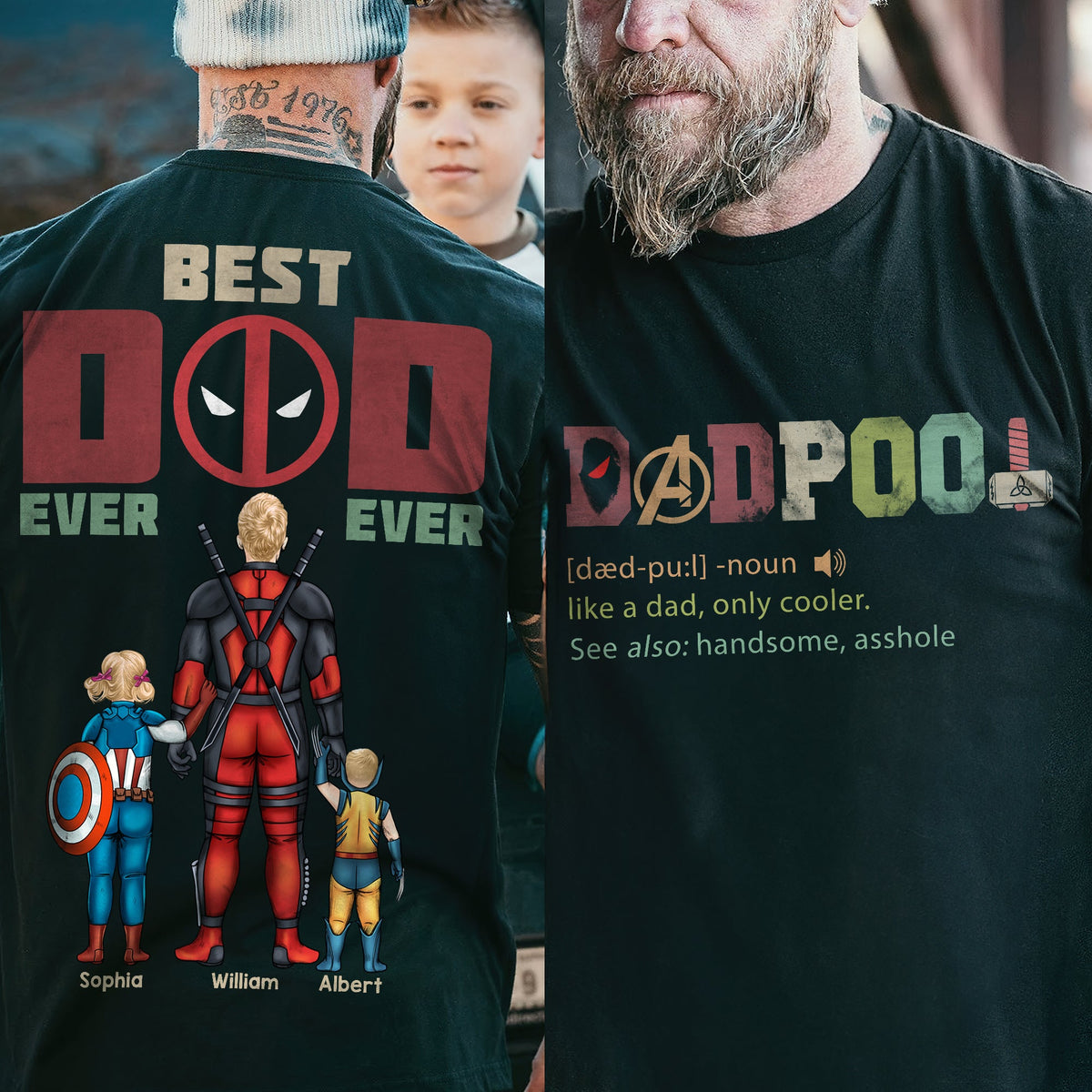 Best Dad Shirt Personalized Holiday Gifts For Dad 03naqn180524pa-Homacus