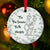 Flirty Green Monster Couples Ornament - Personalized Christmas Gift For Couples 03PGLU130925